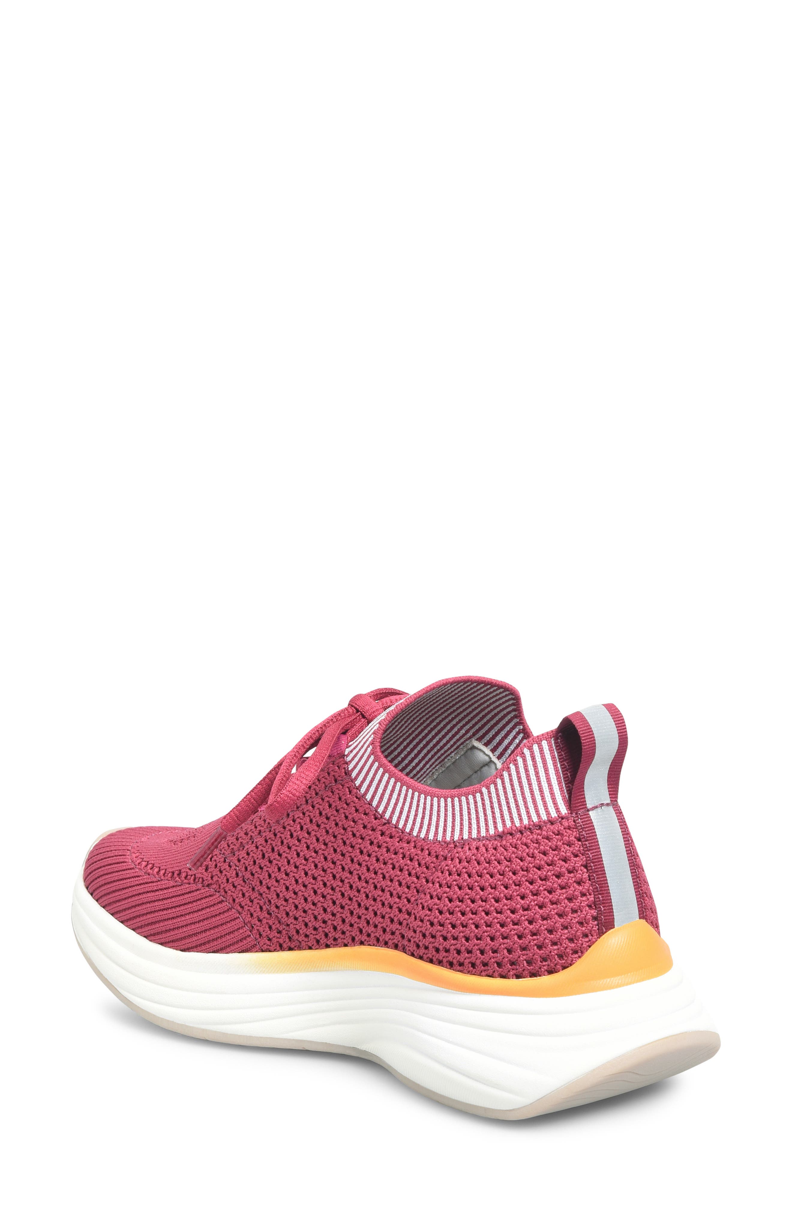 Trudy Sneaker, Alternate, color, RASPBERRY