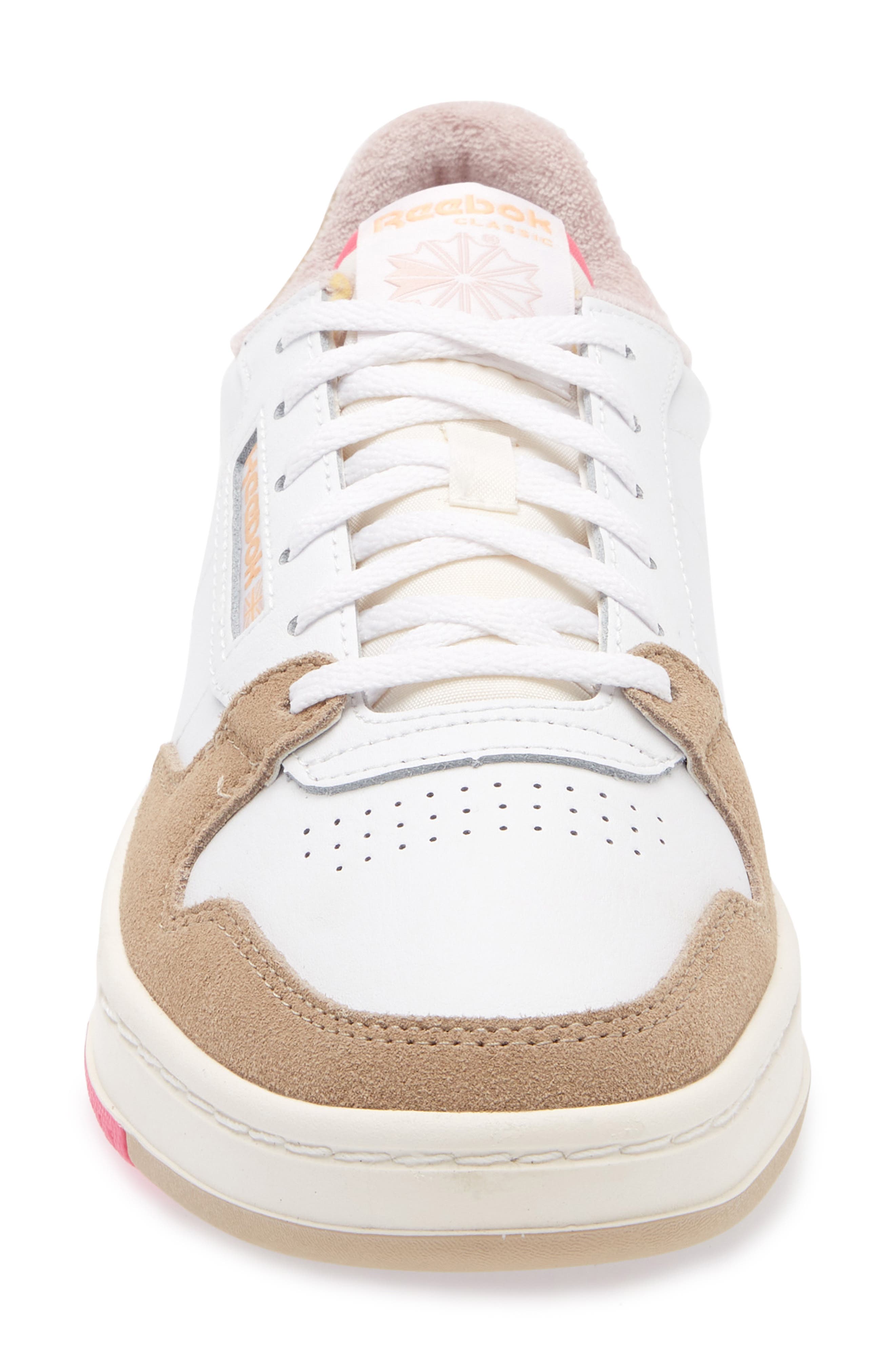 Reebok Phase Court Sneaker, Alternate, color, White/ Oat/ Chalk