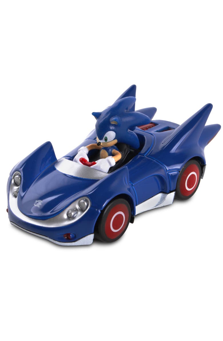 Sonic Allstars Racing Sonic 164 Diecast Metal Car, Main, color, Multicolored