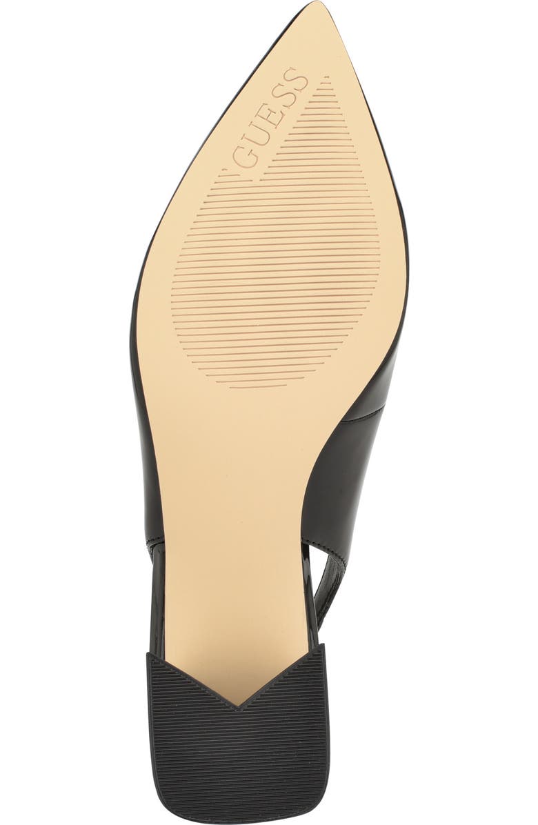 GUESS Zanda Slingback Pointed Toe Pump, Alternate, color,