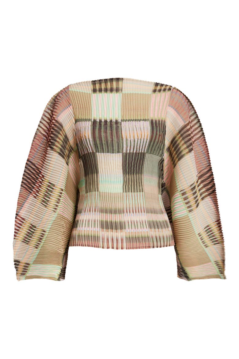 Rana Plissé Pleated Top, Alternate, color, HOLM