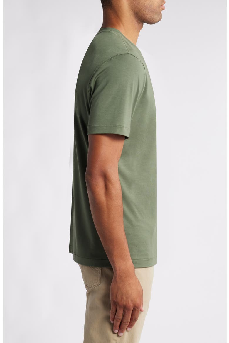 Knox Performance T-Shirt, Alternate, color, OLIVE SOLID