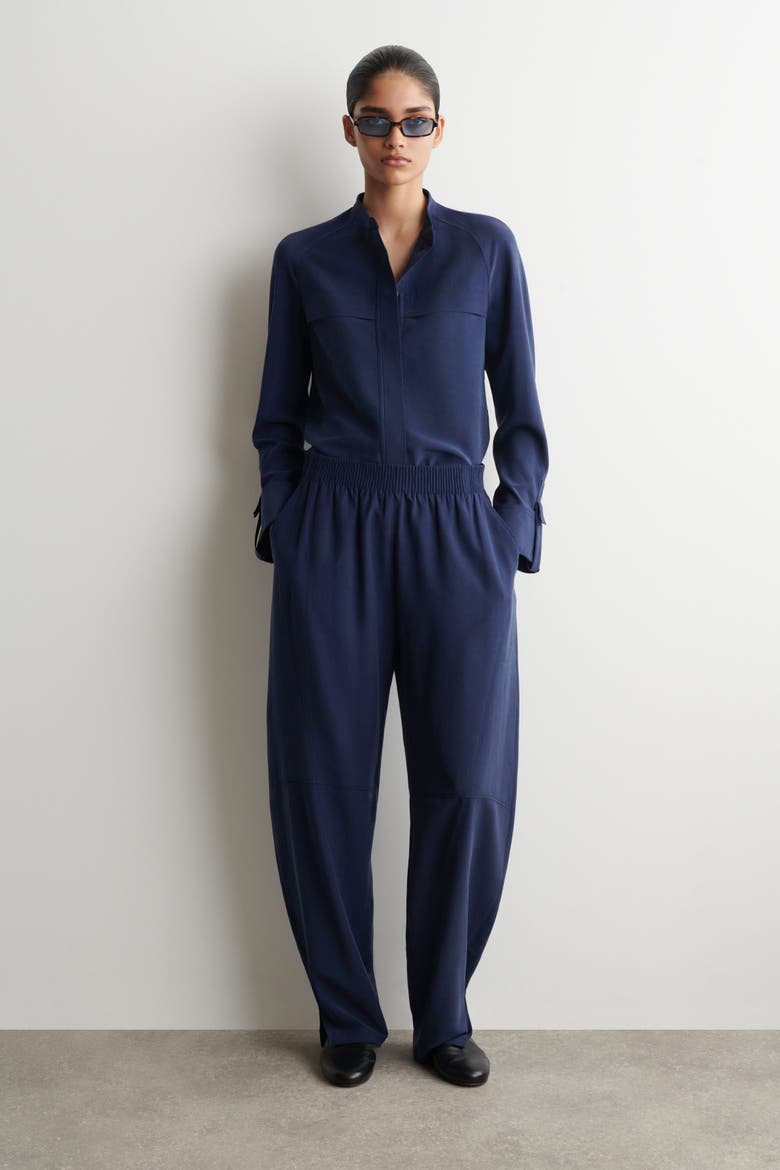 Fluid Utility Shirt, Alternate, color, NAVY