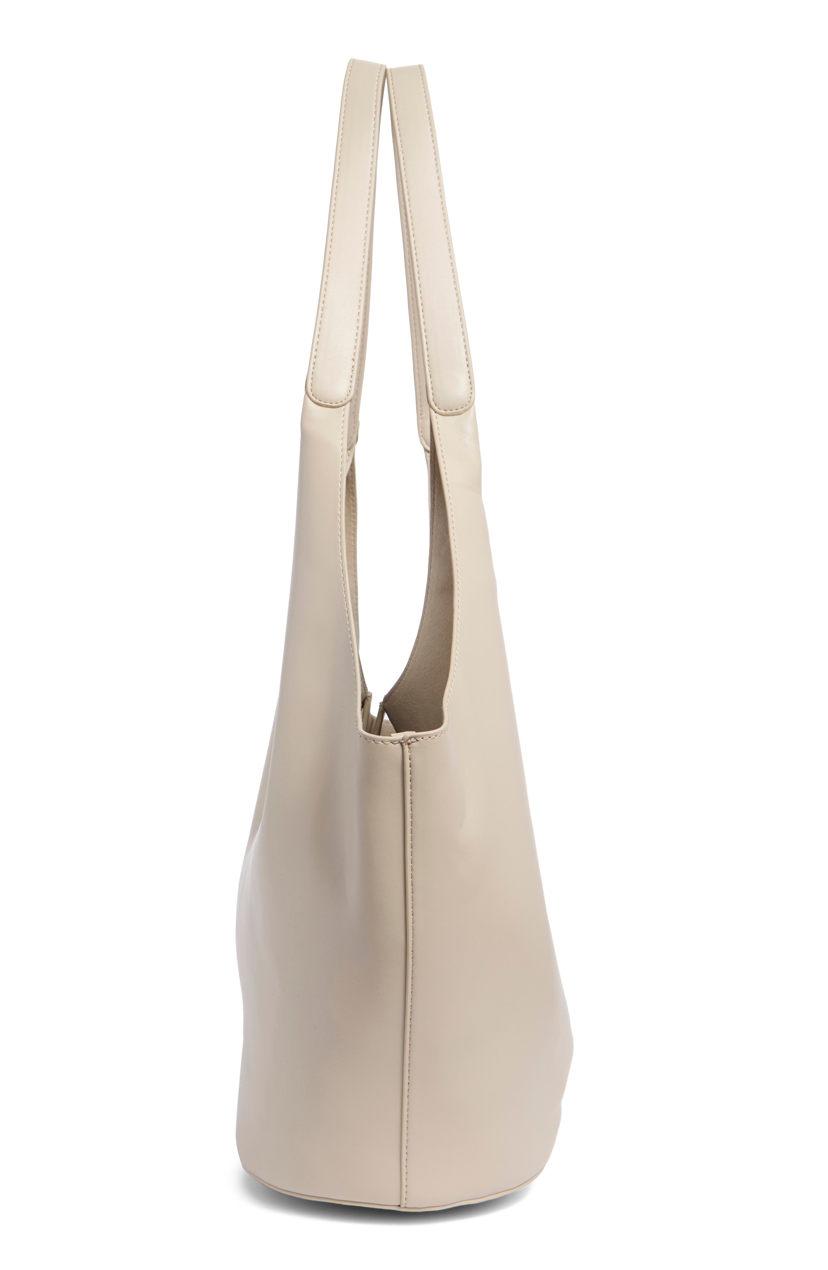 Bucket Tote Bag, Alternate, color, ALMOND