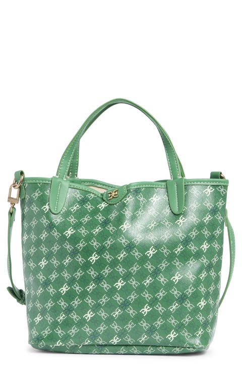 Harper Monogram Mini Shopper Tote Bag