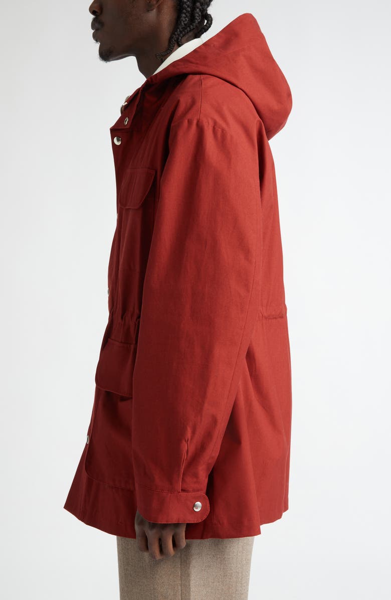 De Bonne Facture Mountain Water Repellent Cotton Parka, Alternate, color, 