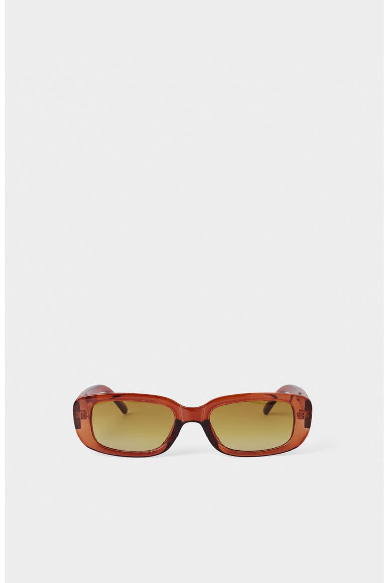 Venice Sunglasses, Main, color, Amber Transparent