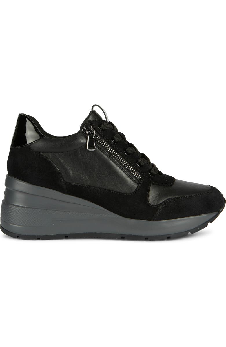 Geox Zosma Wedge Sneaker, Alternate, color,