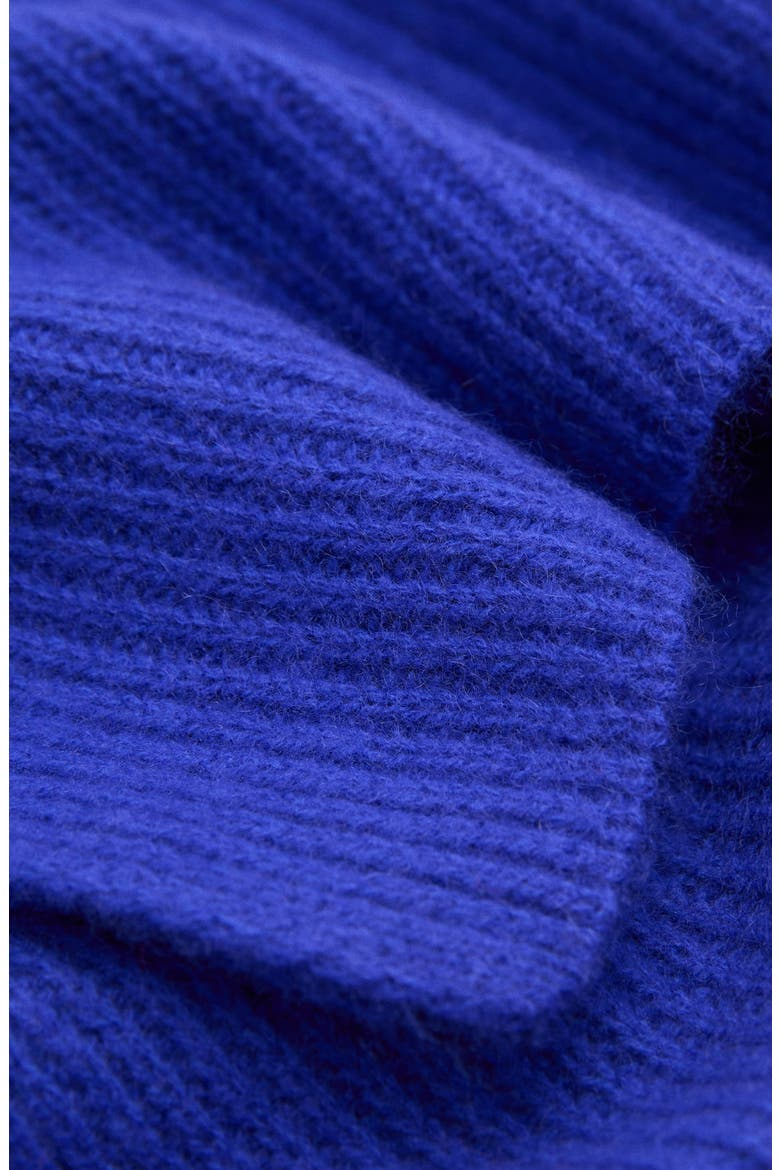 Knit Scarf, Alternate, color, BLUE