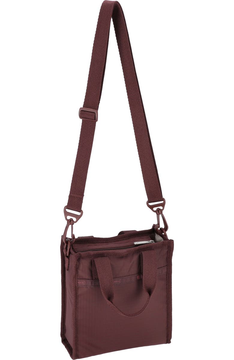 LeSportsac Mini N/S Tote Bag, Alternate, color, Deep Cherry