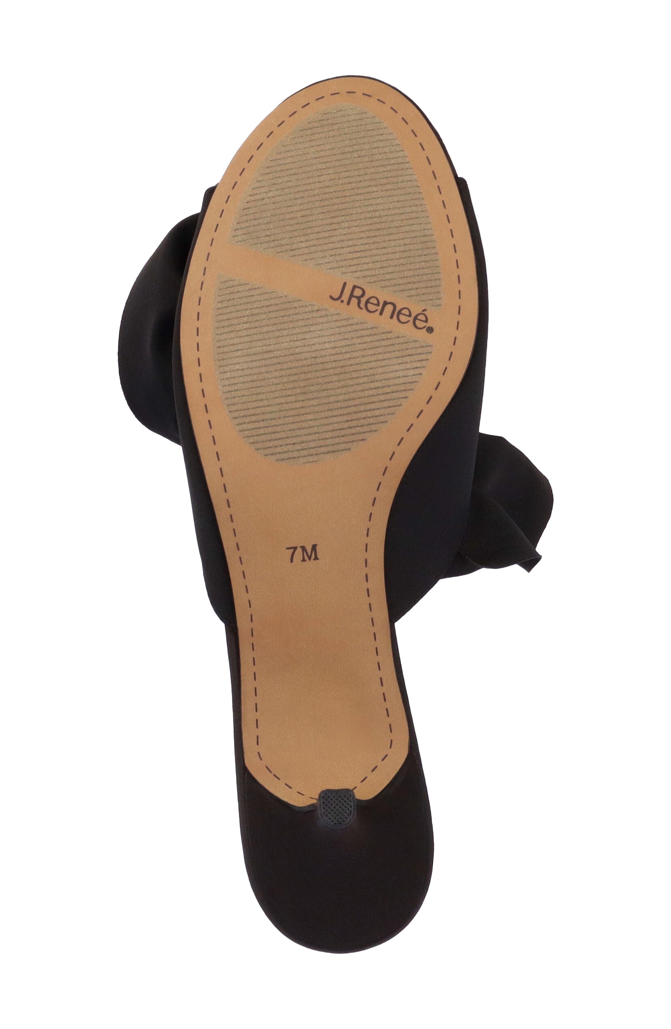 J. Reneé Briston Slide Sandal, Alternate, color, Black