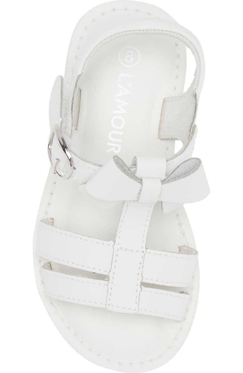 L'AMOUR Kids' Janie Bow Sandal, Alternate, color,