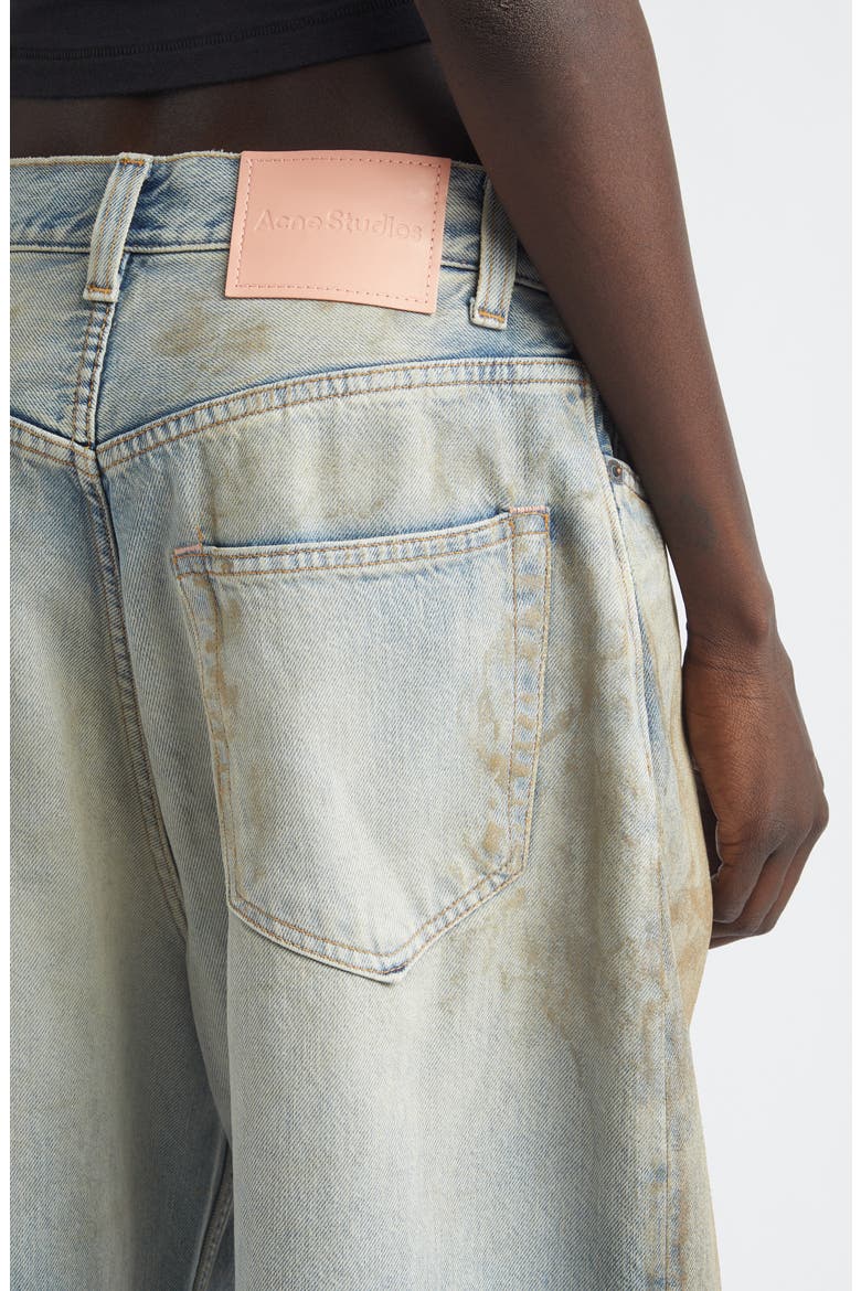 2023 Loose Fit Baggy Wide Leg Jeans, Alternate, color, MID BLUE