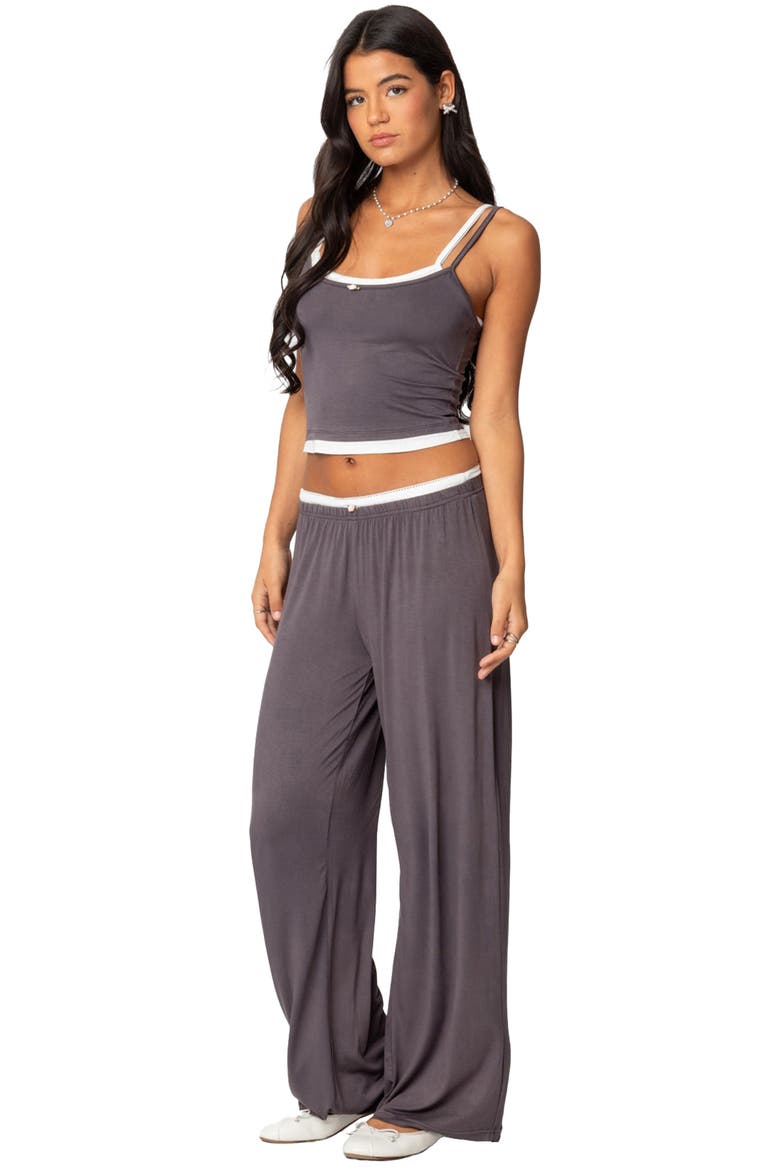 Elsa Layered Camisole, Alternate, color, GRAY