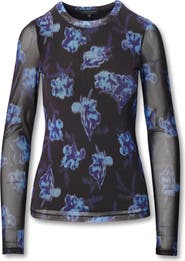 rag & bone Yana Tie Dye Long Sleeve T-Shirt