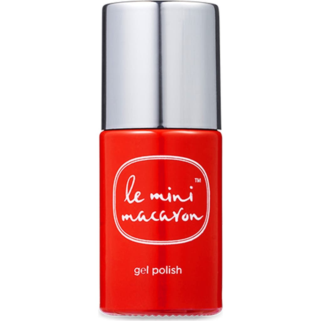 Le Mini Macaron Gel Nail Polish In Vin Chaud