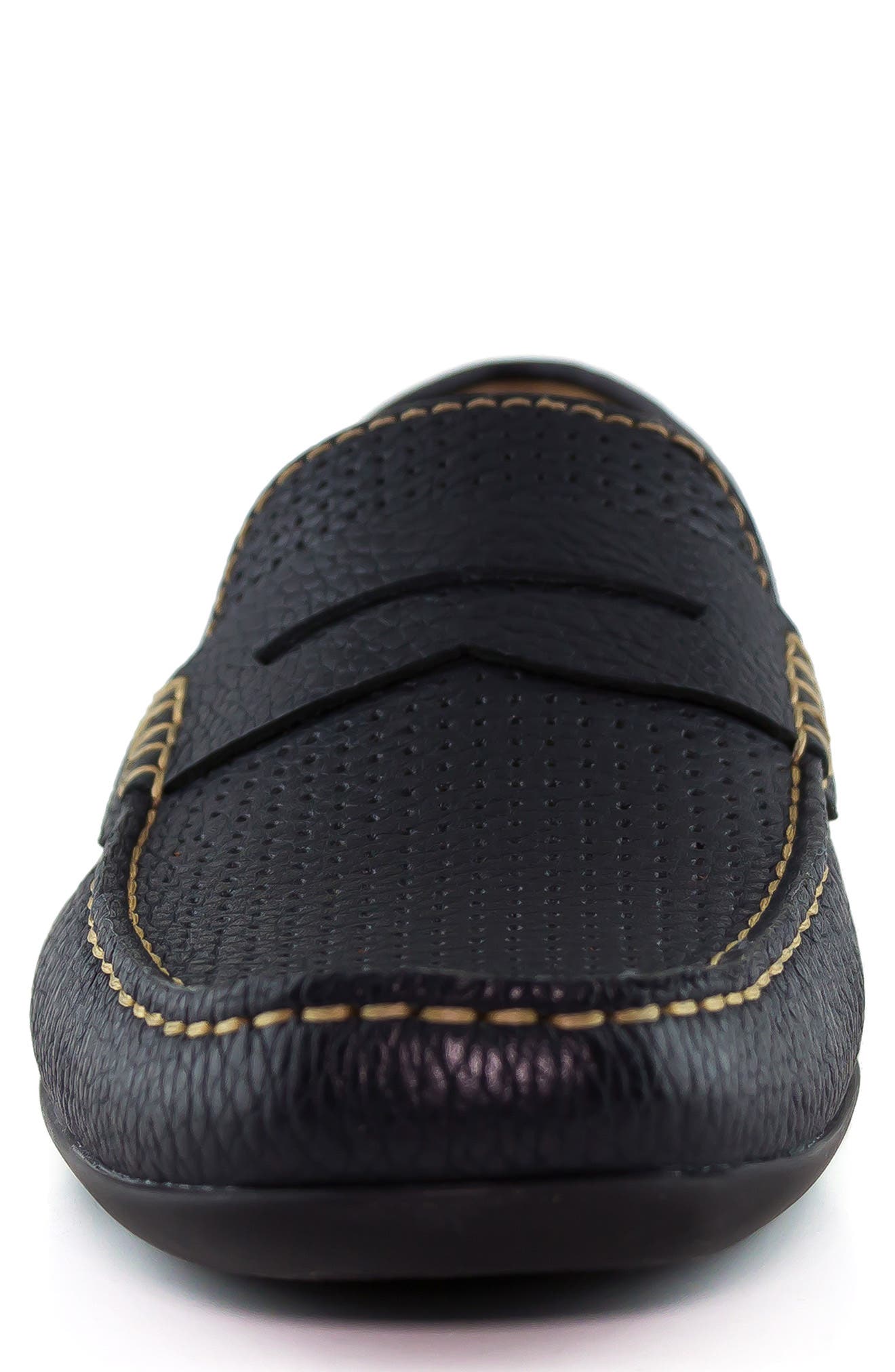 'Union Street' Penny Loafer, Alternate, color, NAVY