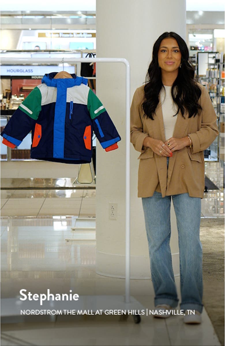 Kids' All Weather Waterproof Hooded Coat, sales video thumbnail