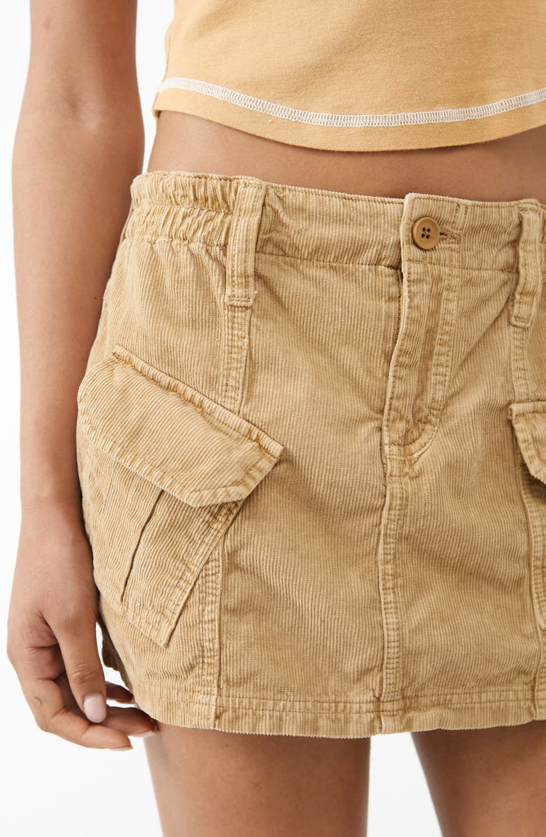 BDG Urban Outfitters Y2K Corduroy Cargo Skirt, Alternate, color,