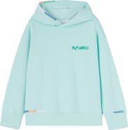 Palm Angels Kids' Logo Embroidered Hoodie