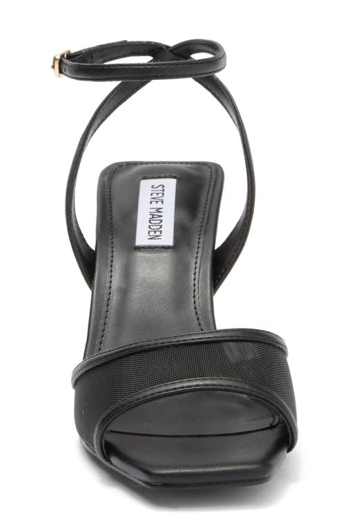 Shop Steve Madden Meshee Sandal In Black