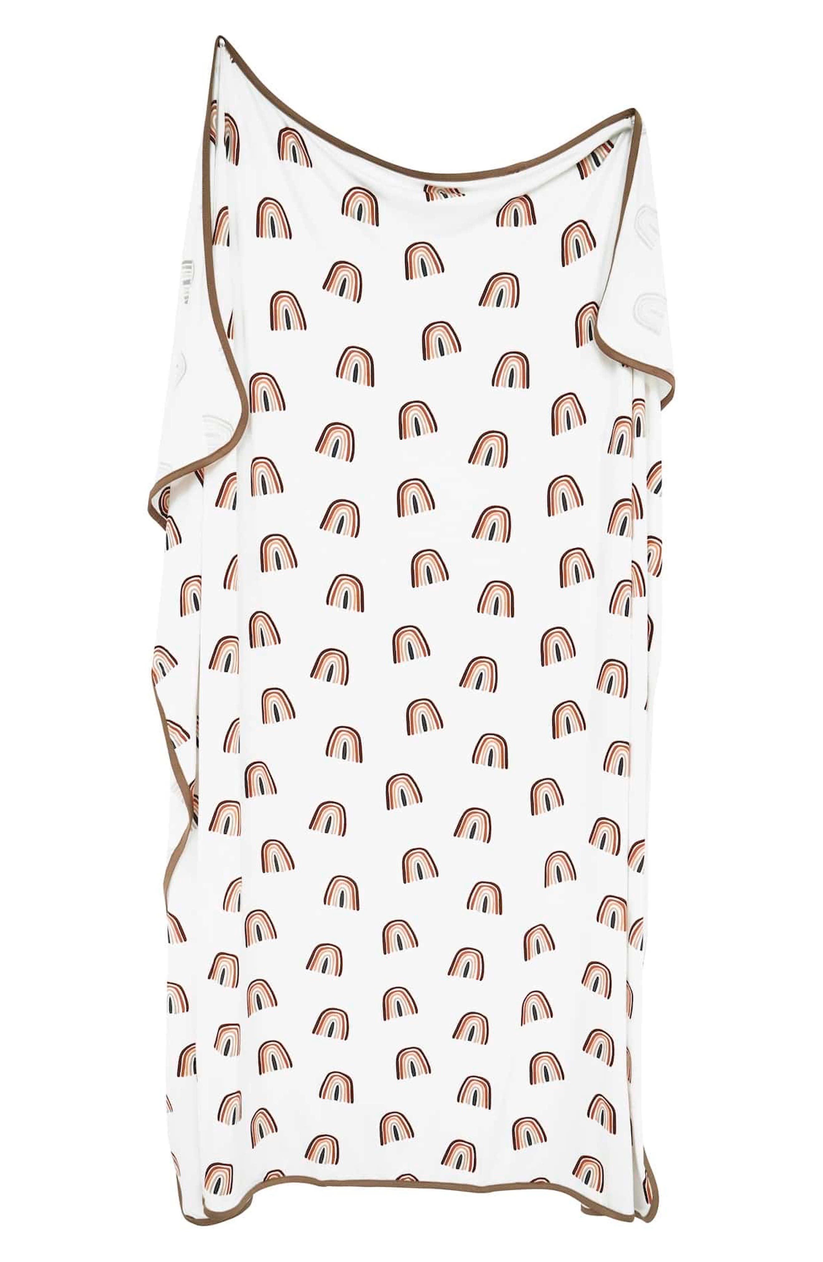 Kyte BABY Coffee Rainbow Swaddling Blanket | Nordstromrack