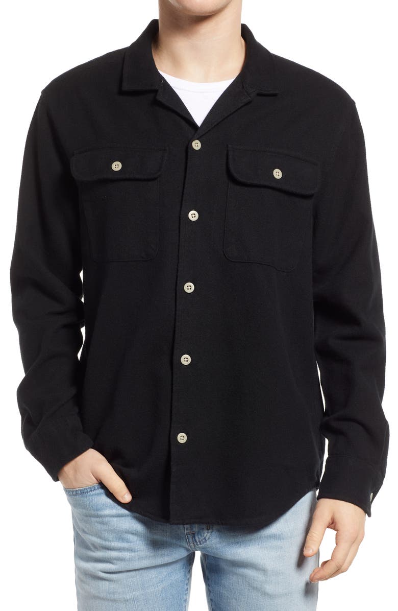 Madewell Brushed Twill Easy Shirt Jacket, Alternate, color, 