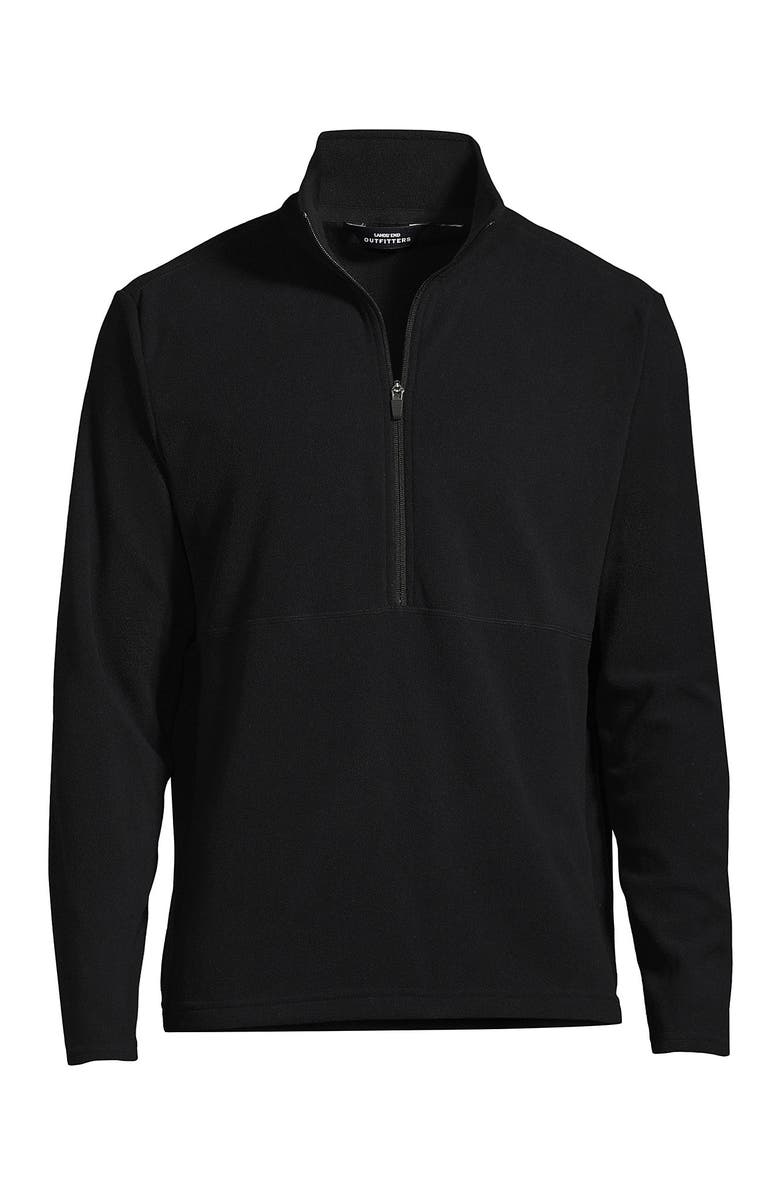 Lands' End Thermacheck 100 Fleece Quarter Zip Pullover Top, Alternate, color, 