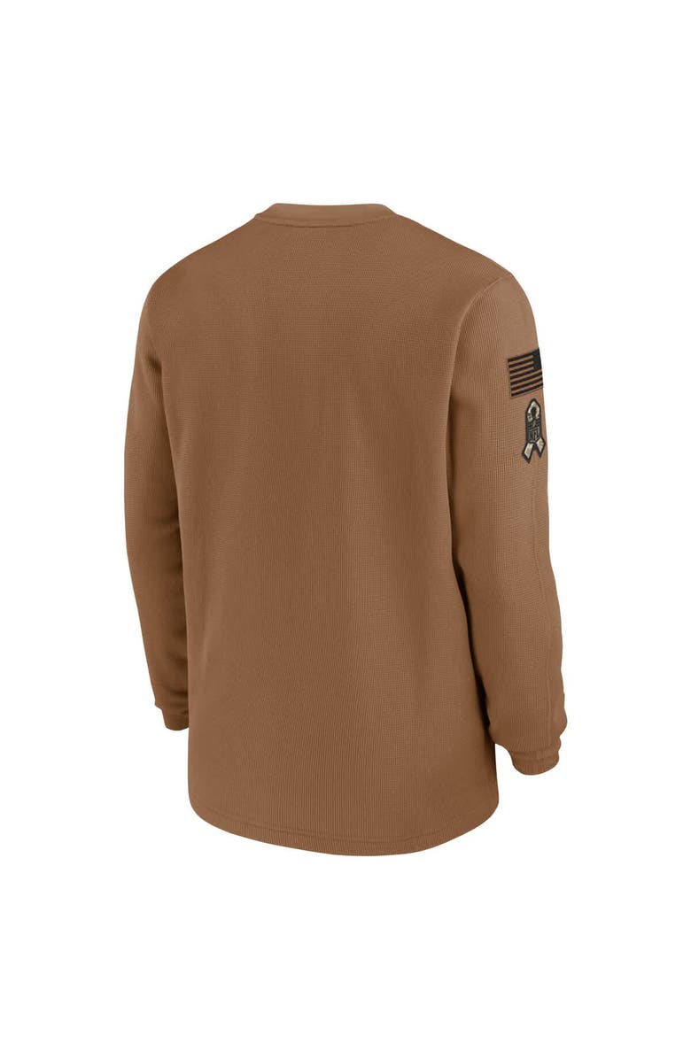 Nike Men's Nike Brown Tennessee Titans Salute to Service Pullover Sweatshirt, Alternate, color, 