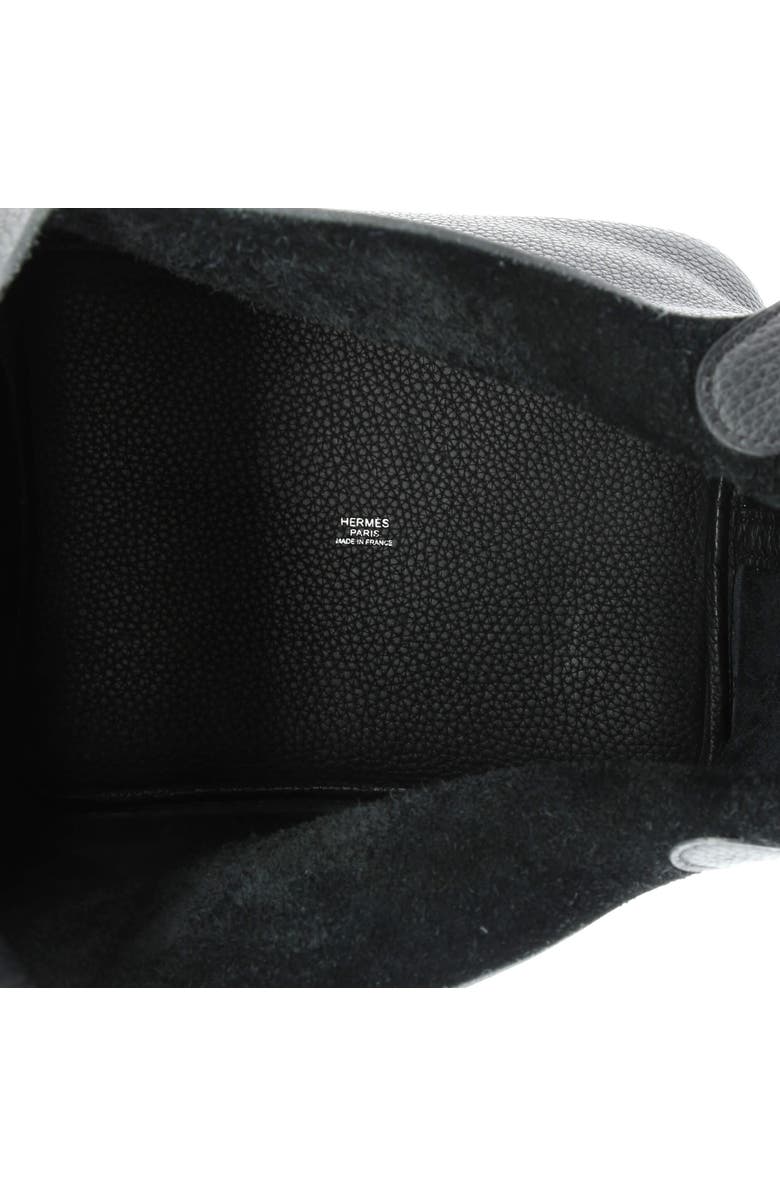 Pre-Owned Hermes Picotin Lock Bag Clemence MM, Alternate, color, Noir