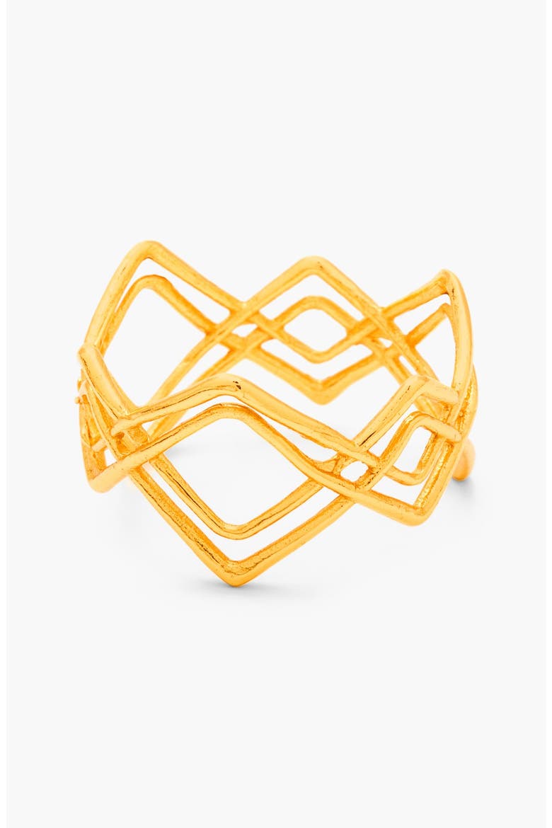 'Messa' Open Ring, Main, color, GOLD