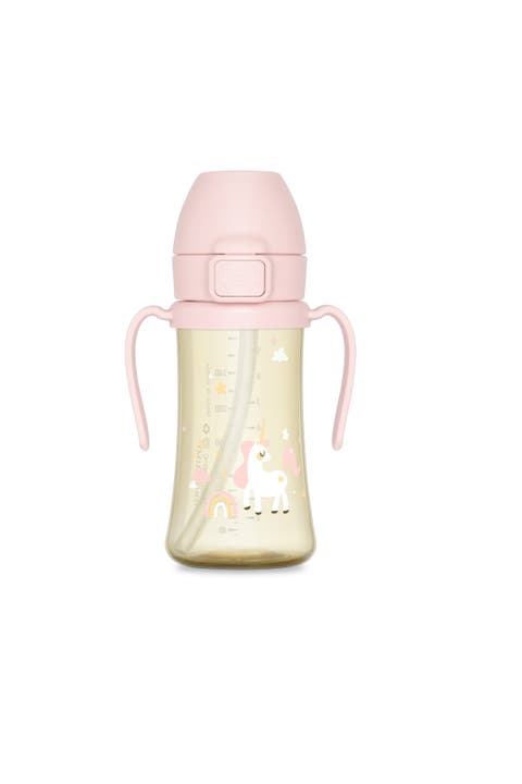 Premium Straw Cup with Flip Top 10oz - Stage 2 Straw