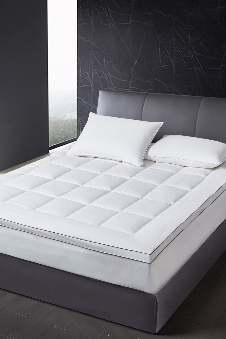 BLUE RIDGE HOME FASHIONS Scott Living 225-Thread Count Mattress Topper ...