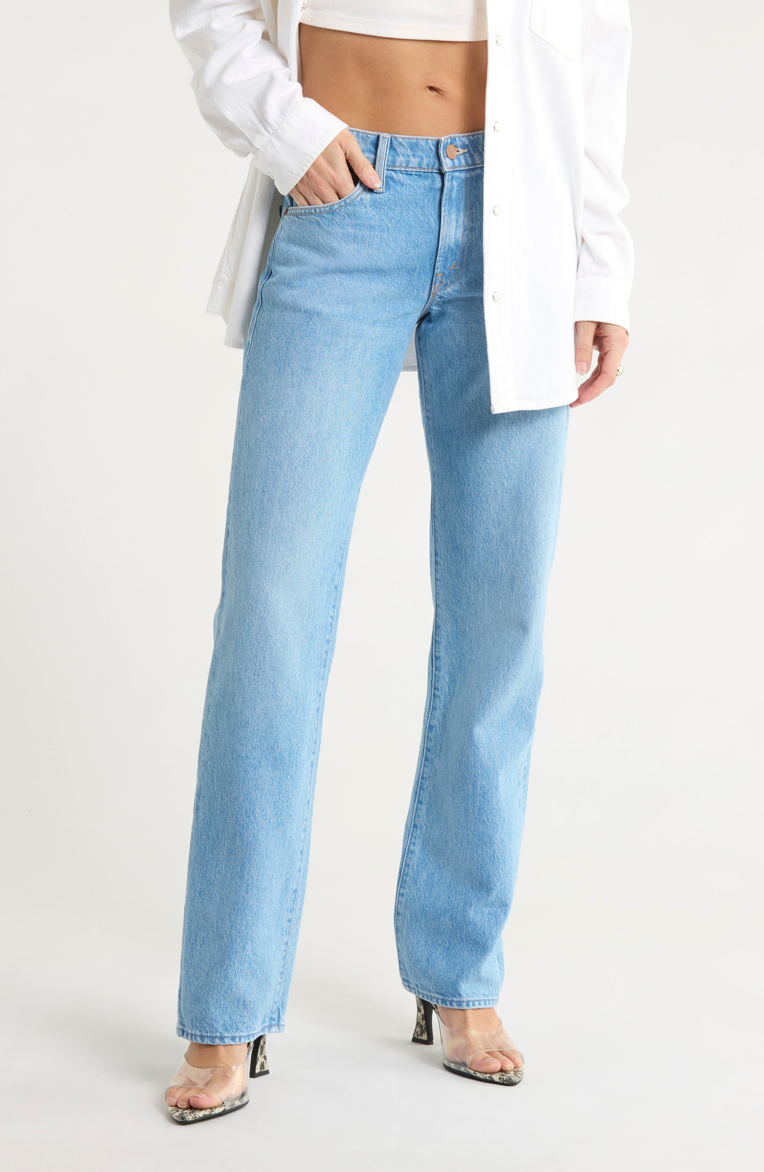 MOTHER The Relish Heel Skinny Jeans