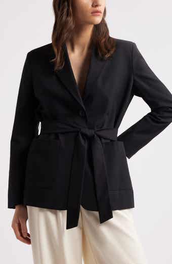 Nordstrom Single Breasted Belted Blazer