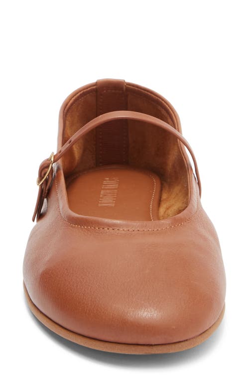 Steve Madden Besette Mary Jane Flat In Brown