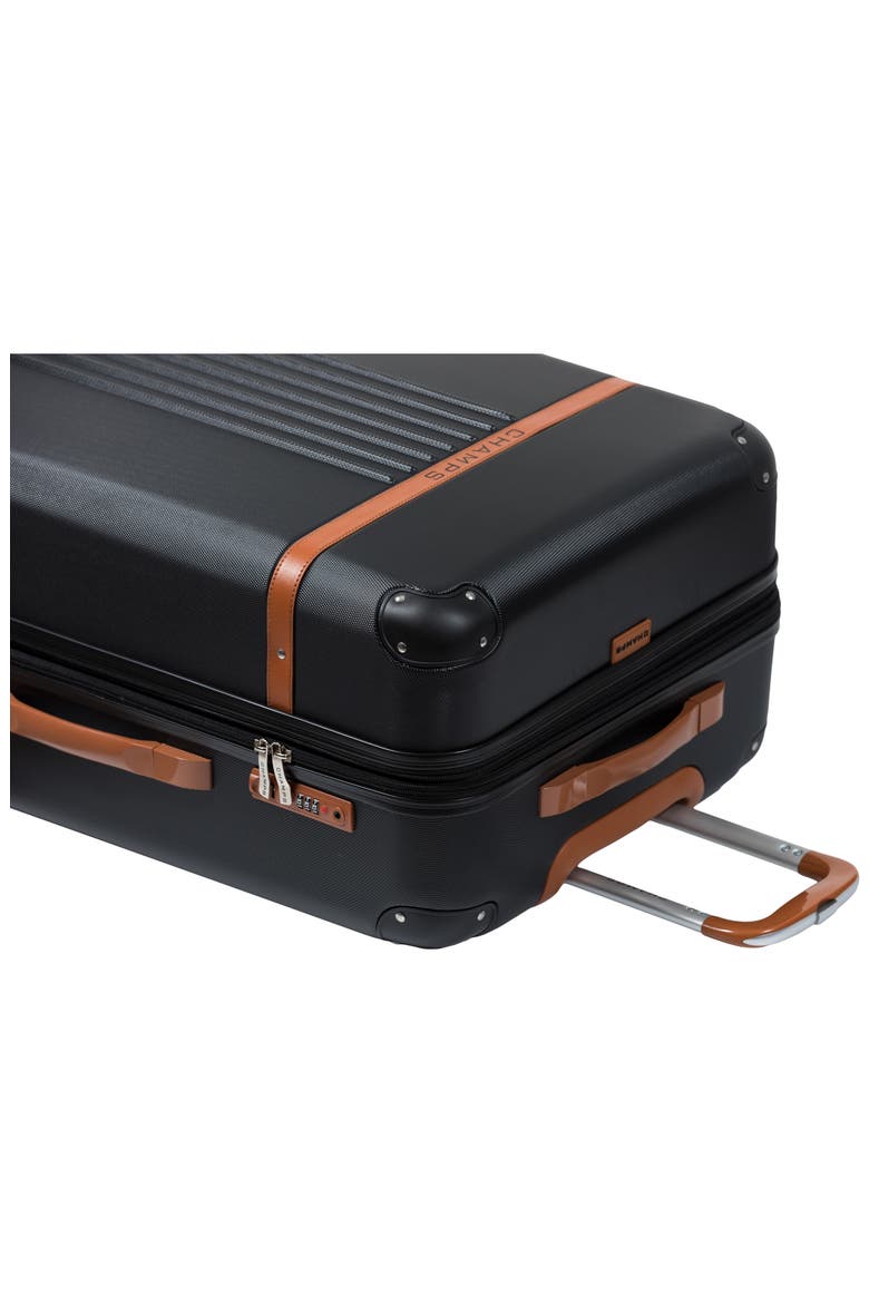 Vintage 2-Piece Luggage Set, Alternate, color, BLACK