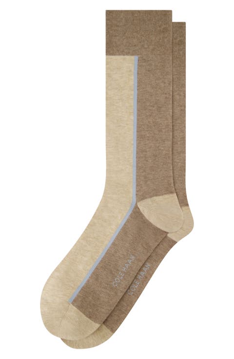 Colorblock Dress Socks