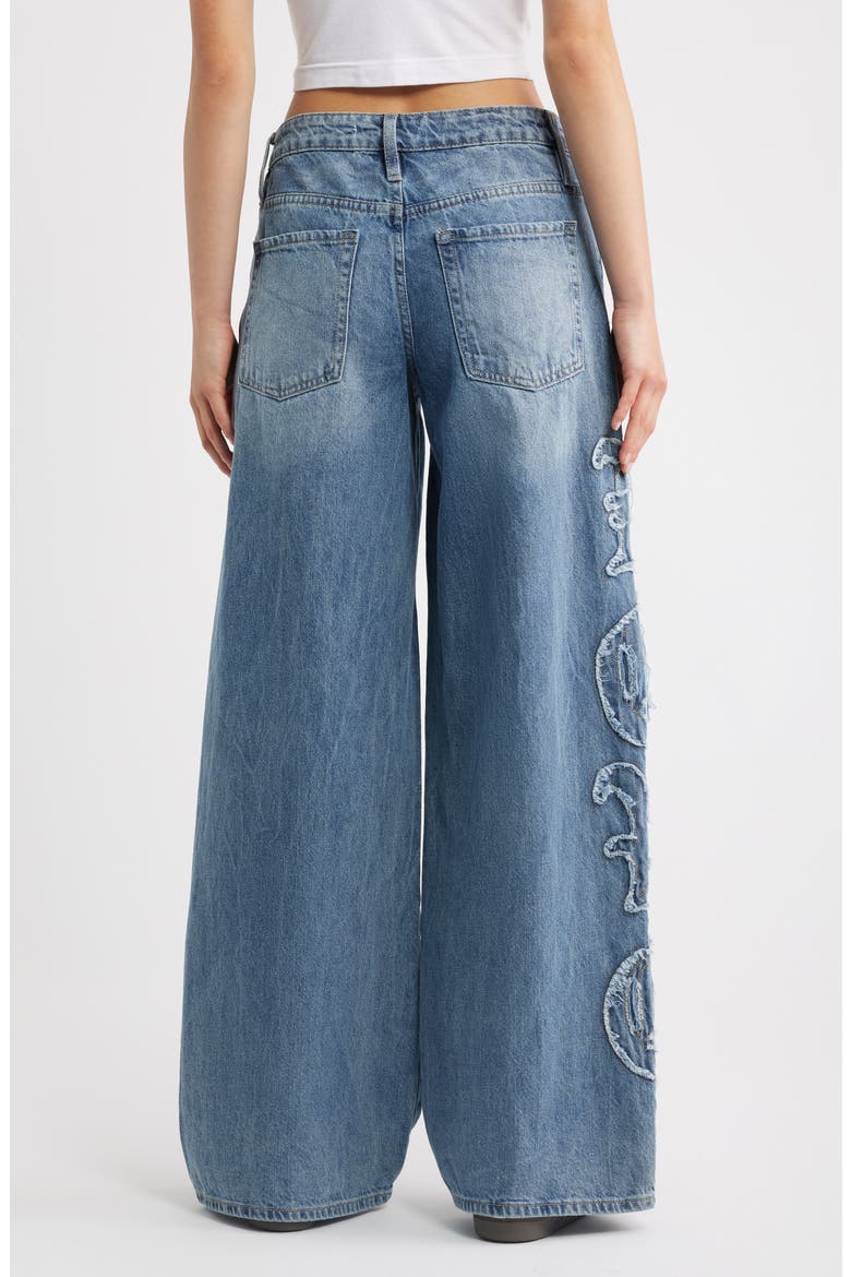Fit With Love Wide Leg Jeans, Alternate, color, MEDIUM BLUE