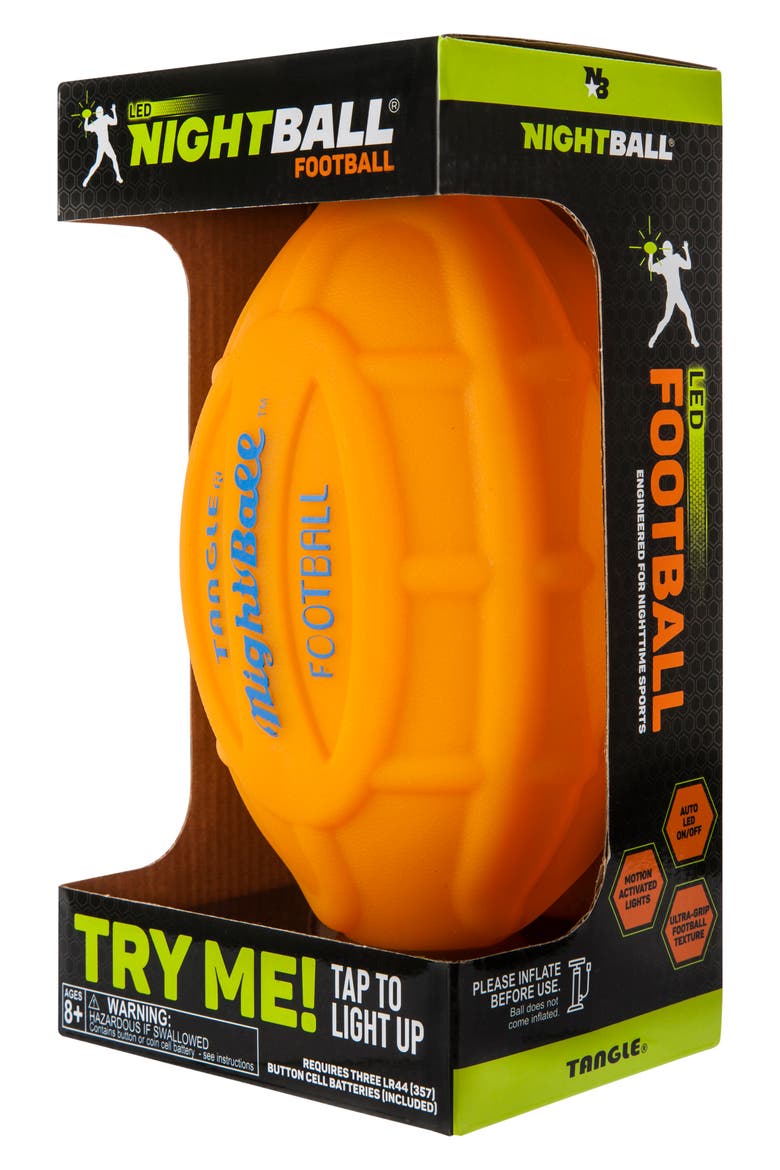 NightBall Football, Alternate, color, ORANGE