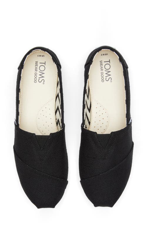 Toms Classic Alpargata Espadrille Slip-on In Animal Print