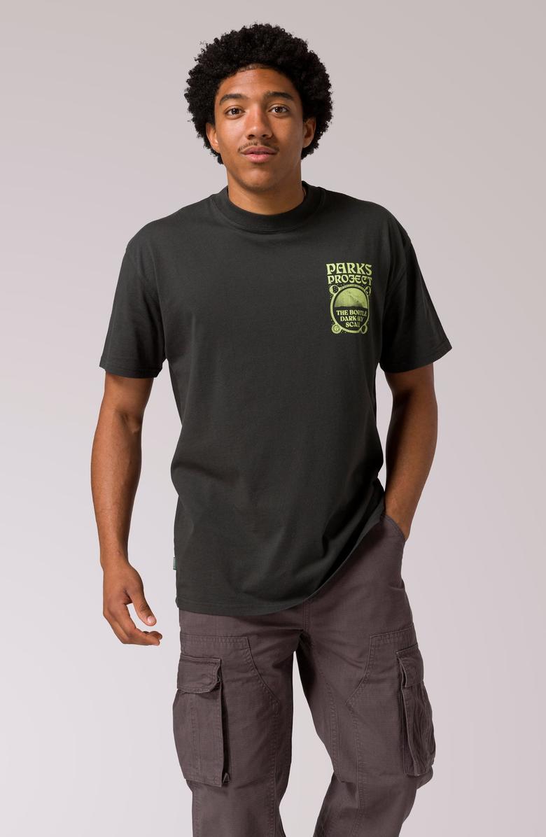 Parks Project Dark Sky Scale Tee, Main, color, Vintage Black