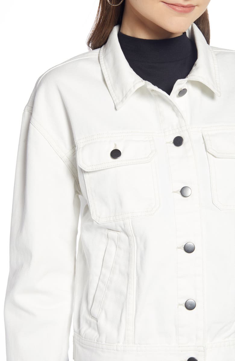 Something Navy Twill Jacket, Alternate, color, 