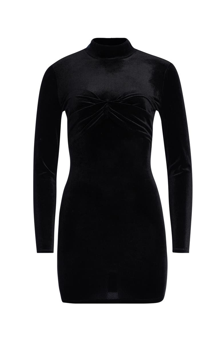 SER.O.YA Margie Velvet Mini Dress, Alternate, color, 