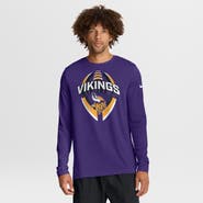 Nike Men's Nike Purple Minnesota Vikings Primetime Legend Icon Performance Long Sleeve T-Shirt