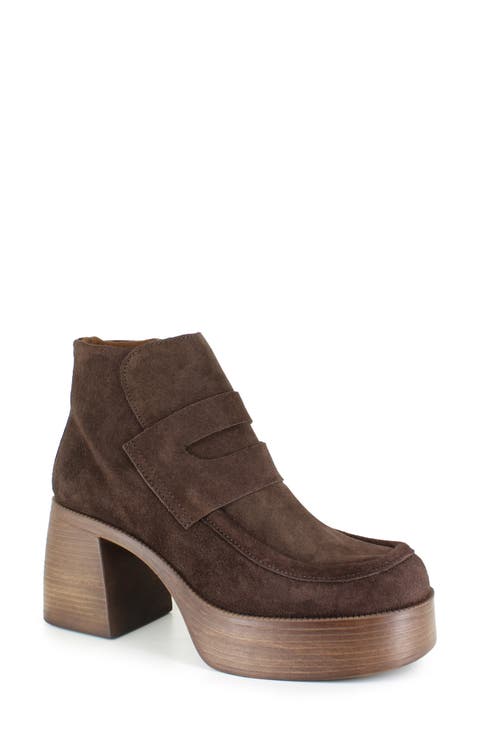 Bertina Water Resistant Platform Bootie (Women)