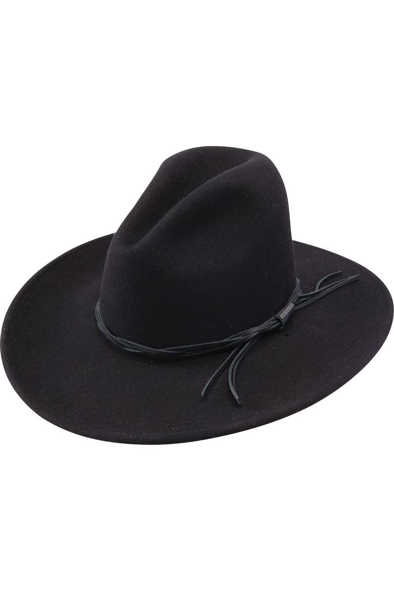 Gus Crushable Hat, Main, color, Black