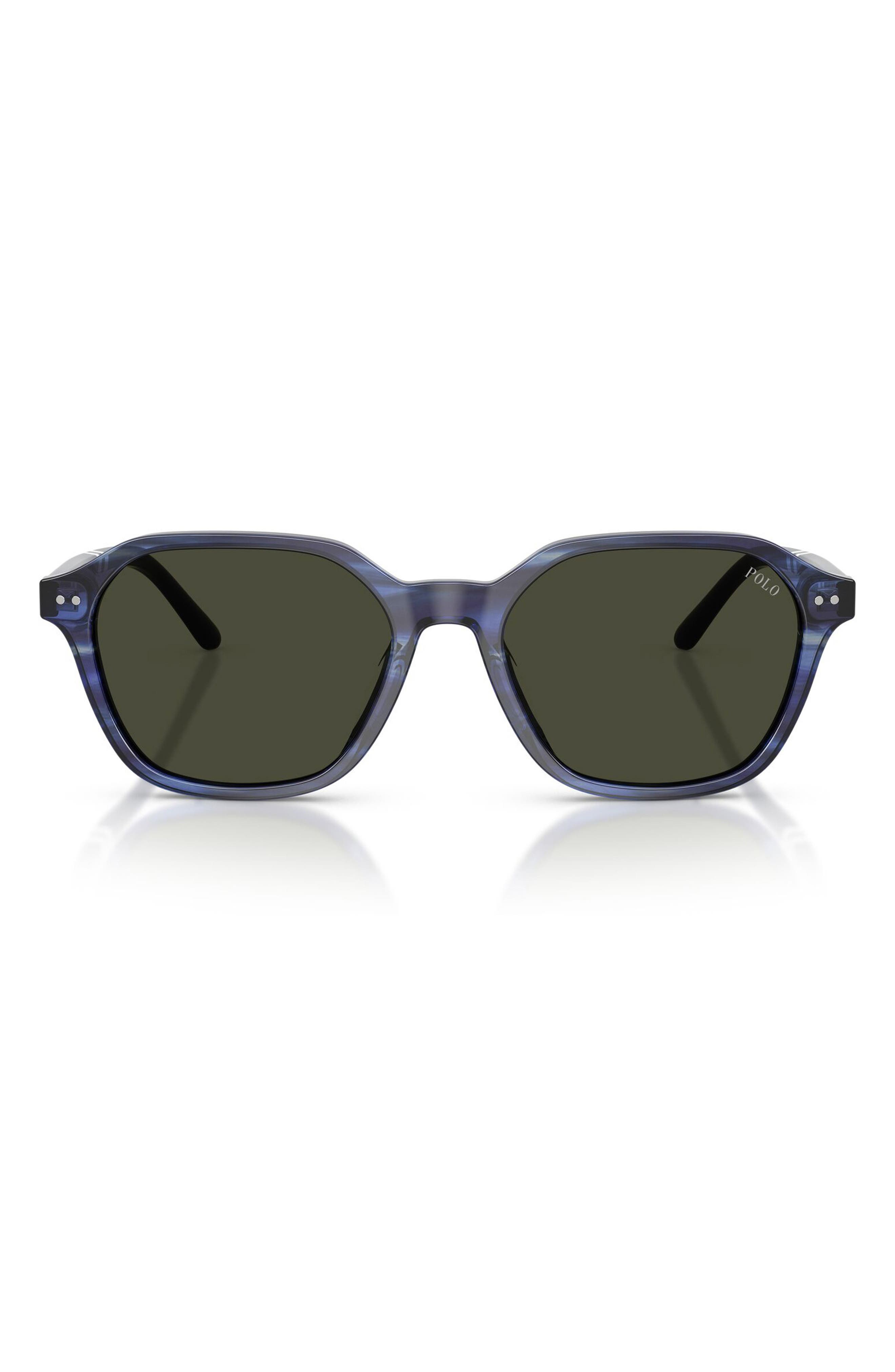 SHINY STRIPED BLUE / DARK GREY