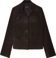 Zadig & Voltaire Lessa Suede Jacket