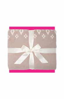 CozyChic Fair Isle Diamond Throw Blanket